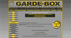 Desktop Screenshot of garde-box.com